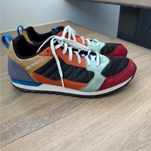 MERRELL Men’s alpine multicolor sneakers size 10